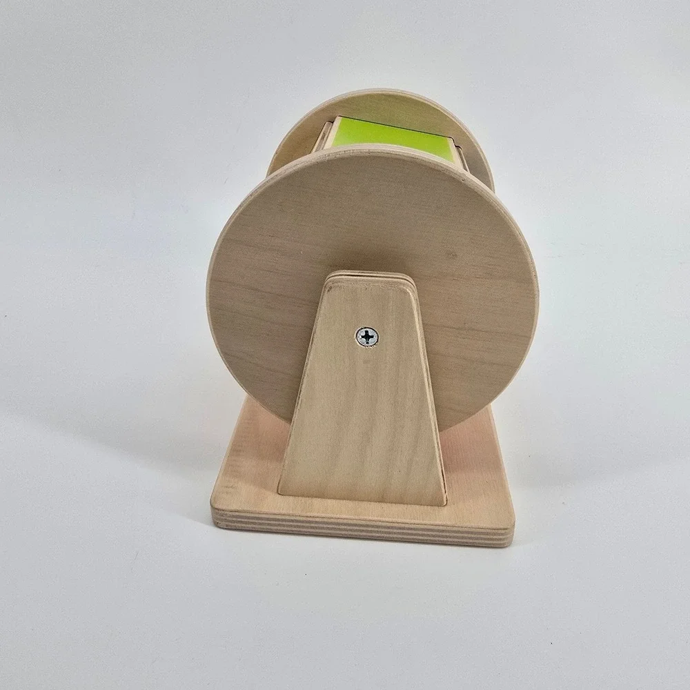 Lovevery Spinning Rainbow Drum Multicolor Wooden Montessori Toy
